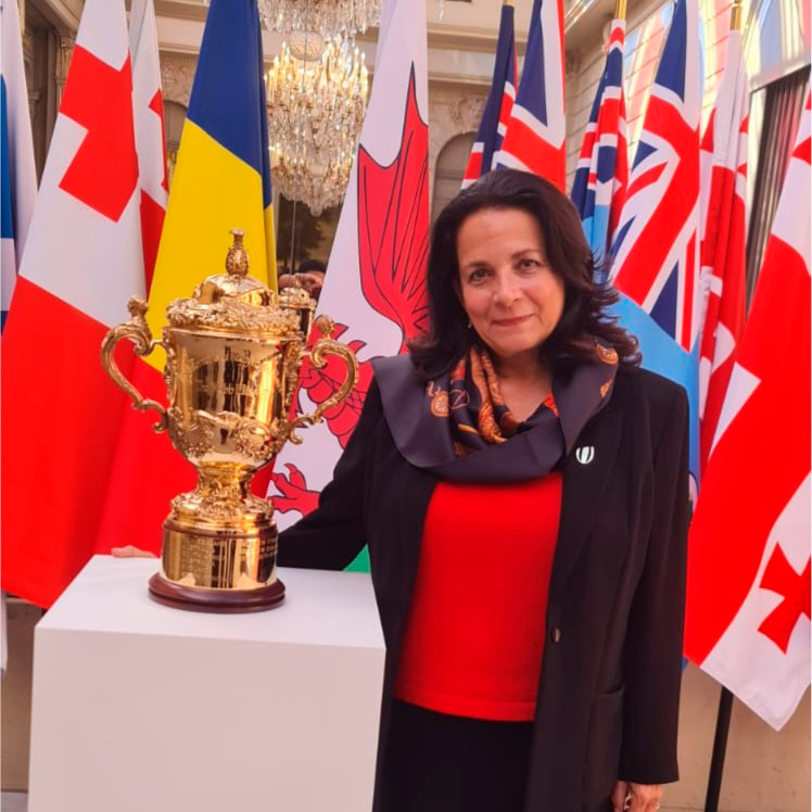 Cristina Flores helping blaze trails for women in rugby and leadership.